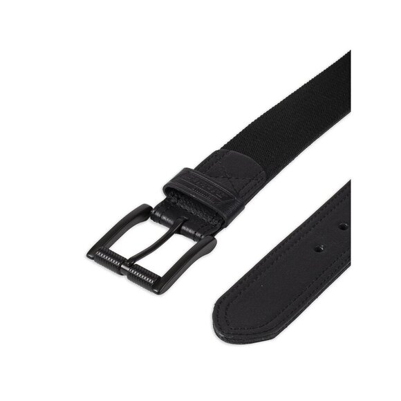 NWT DICKIES Genuine Men's Casual Black Nylon Work Belt w/Roller Buckle - Picture 4 of 5